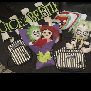 Bundle Beetlejuice Themed Plush and Accessories Set